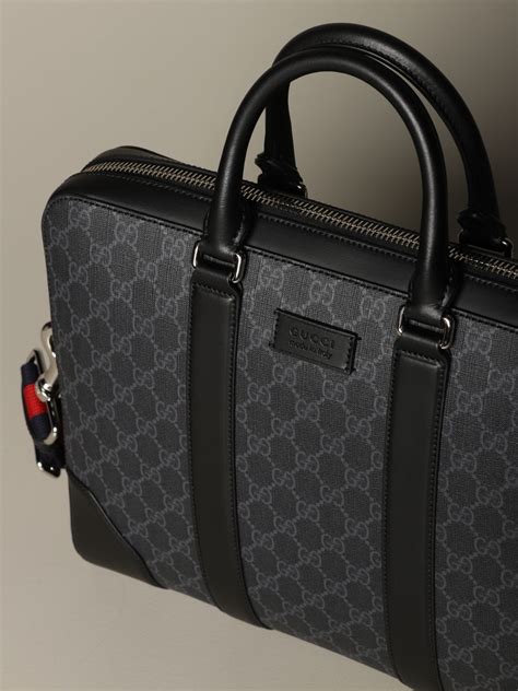 mens gucci briefcase sale|gucci shoulder bag men.